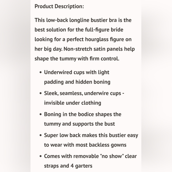 Underwire bustier - Picture 9 of 10